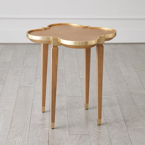 Quatrefoil Side Table