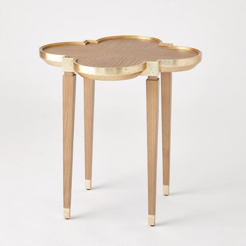Quatrefoil Side Table