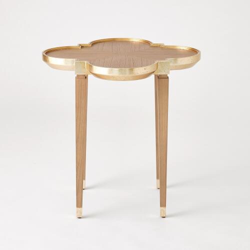 Quatrefoil Side Table