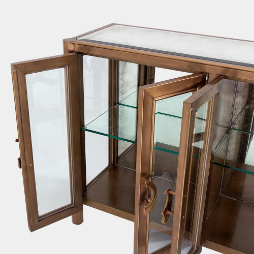 Apothecary Console Cabinet