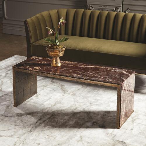 Connor Channel Back Sofa-Moss Velvet