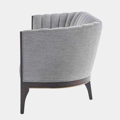 Connor Channel Back Sofa-Silversmith