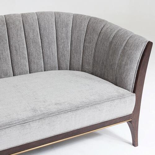 Channel Back Sofa-Silversmith