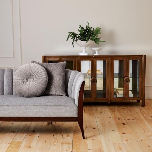 Channel Back Sofa-Silversmith