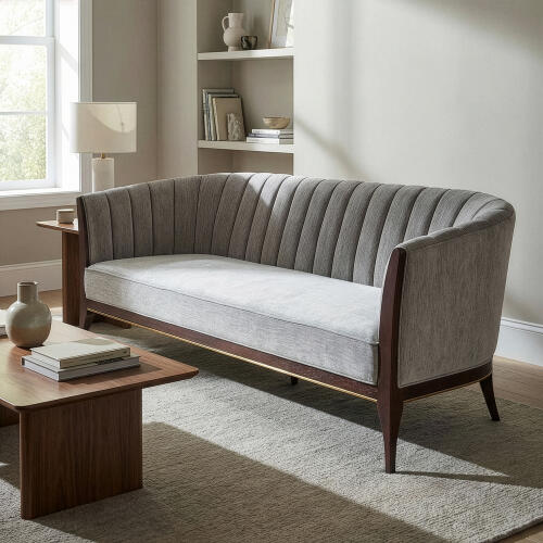 Connor Channel Back Sofa-Silversmith