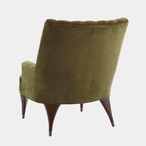 Duncan Chair-Moss Velvet