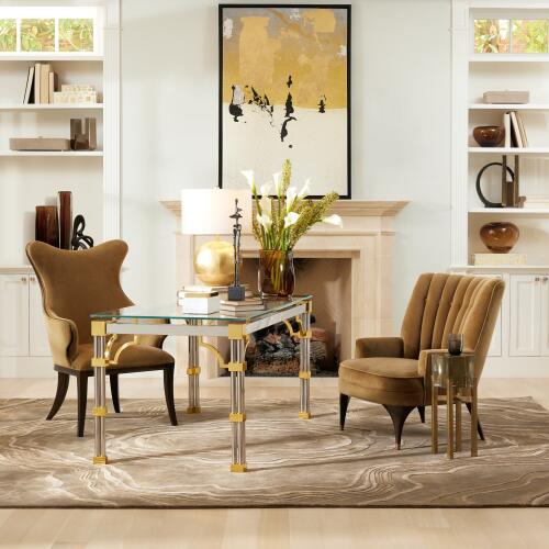 Duncan Chair-Toast Velvet