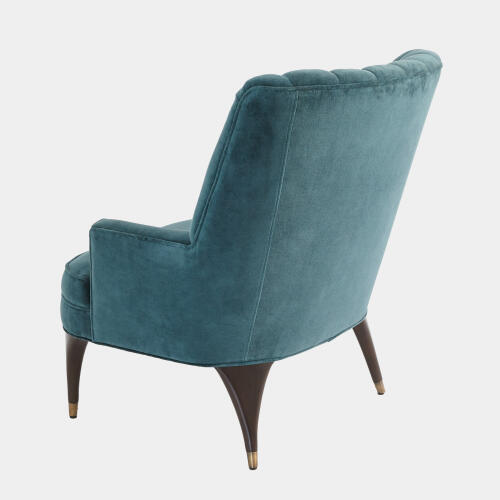 Duncan Chair-Dragonfly Velvet