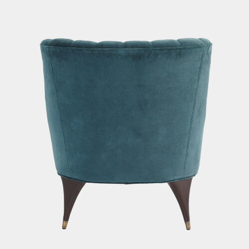 Duncan Chair-Dragonfly Velvet