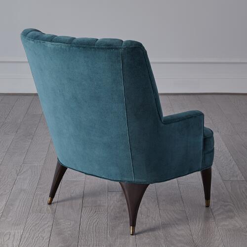 Duncan Chair-Dragonfly Velvet