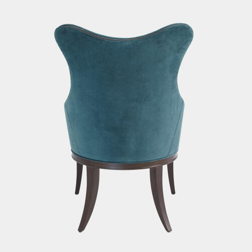 Evelyn Chair-Dragonfly Velvet