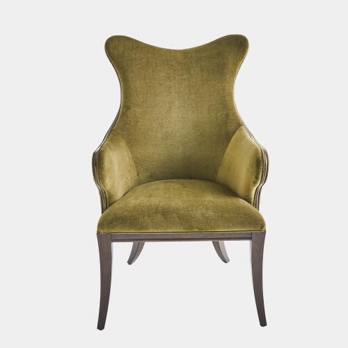 Evelyn Chair-Moss Velvet