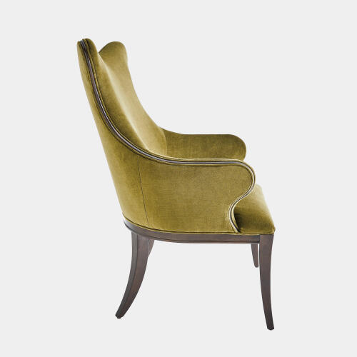 Evelyn Chair-Moss Velvet
