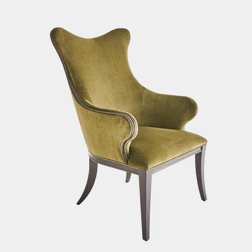 Evelyn Chair-Moss Velvet