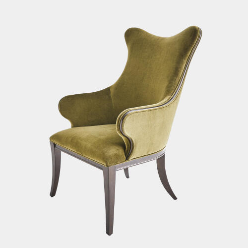 Evelyn Chair-Moss Velvet