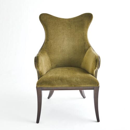 Evelyn Chair-Moss Velvet