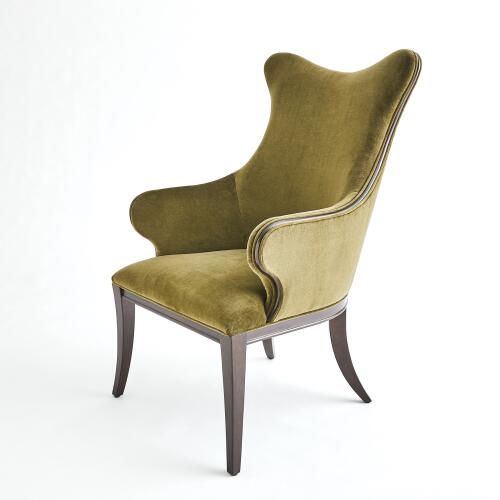 Evelyn Chair-Moss Velvet