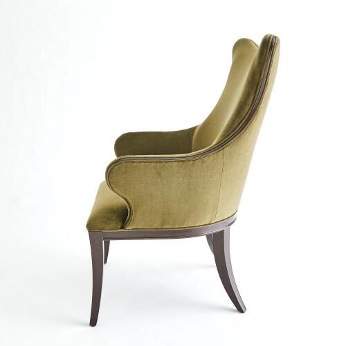 Evelyn Chair-Moss Velvet