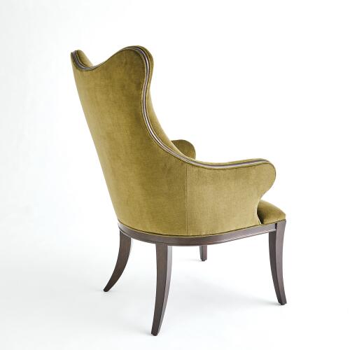Evelyn Chair-Moss Velvet