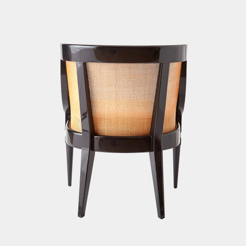 Naomi Cane Chair-Black