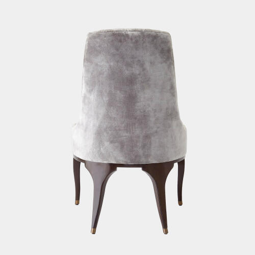 Douglas Channel Tufted Dining Chair-Gargoyle