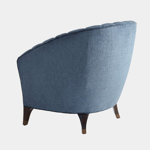 Luxe Lounge Chair-Indigo