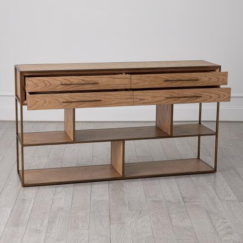Mack Console-Oak