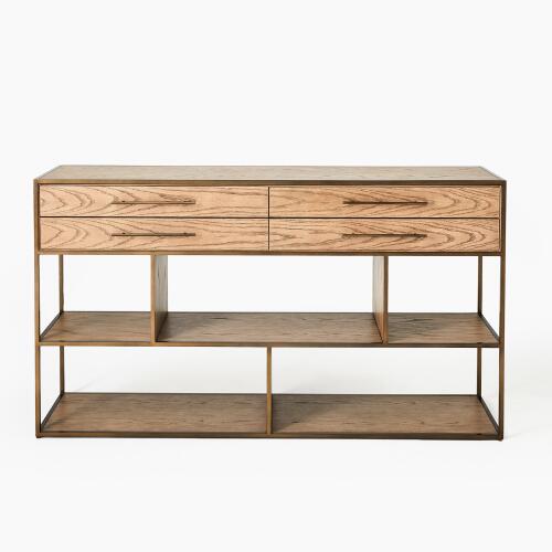 Mack Console-Oak
