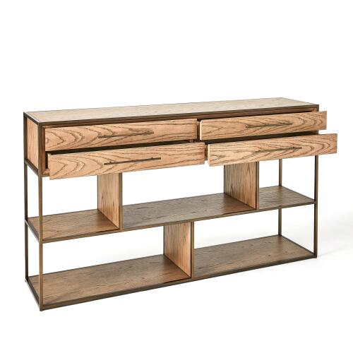 Mack Console-Oak