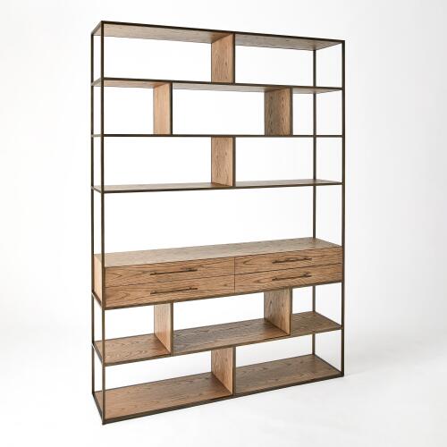 mack etagere-oak