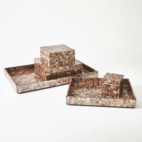 Mother of Pearl Box-Sunset