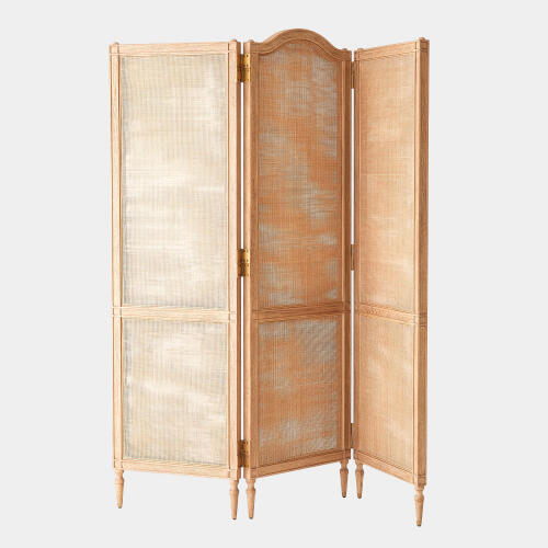 Josephine Screen-Bleached Oak