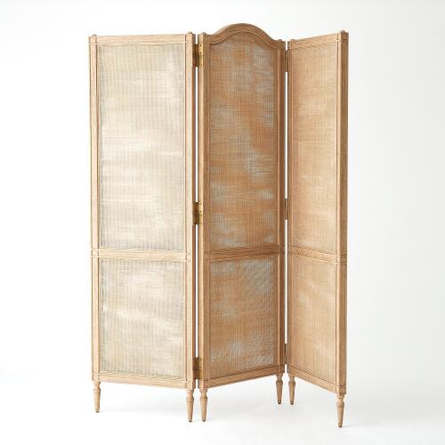 Josephine Screen-Bleached Oak