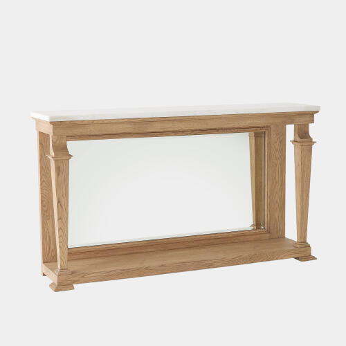Josephine Console-Bleached Oak