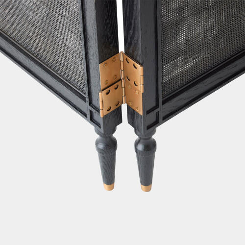 Josephine Screen-Blackened Oak