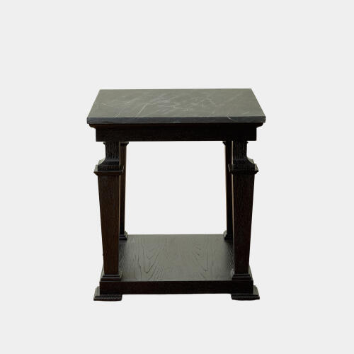 Josephine Side Table-Blackened Oak