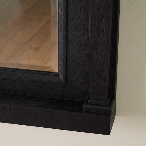 Josephine Floor Mirror-Blackened Oak