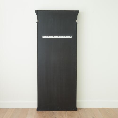 Josephine Floor Mirror-Blackened Oak