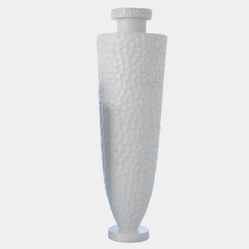 Monumental Chiseled Vase