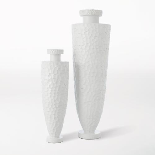 Monumental Chiseled Vase