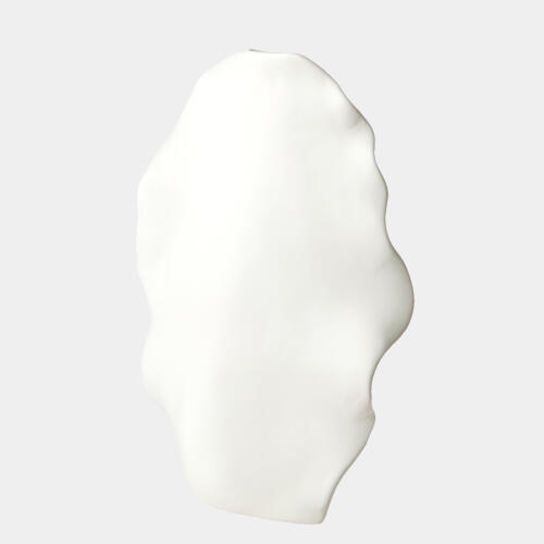 Kelp Vase-Matte White-Tall