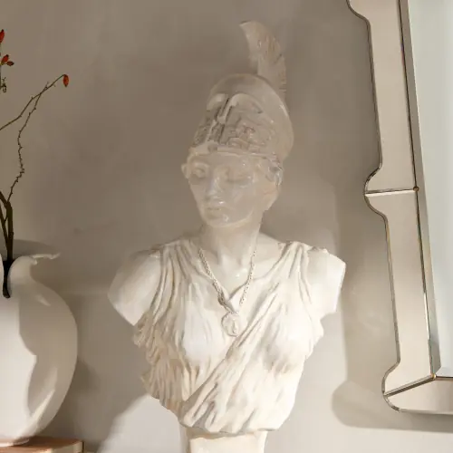 Athena Sculpture-Ivory