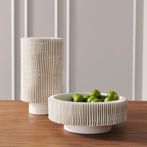 Radiator Vase-Matte White