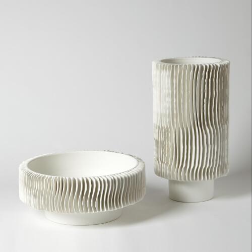 Radiator Vase-Matte White
