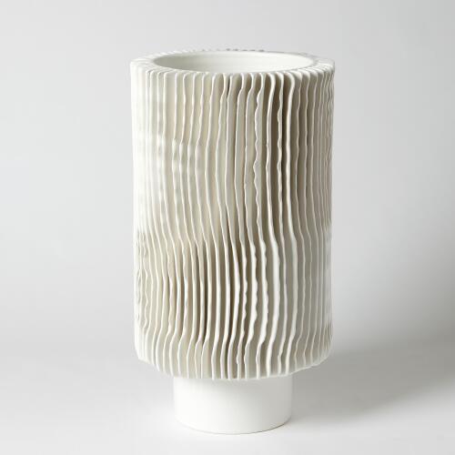Radiator Vase-Matte White