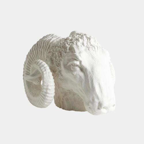 Capricorn Sculpture-Matte White