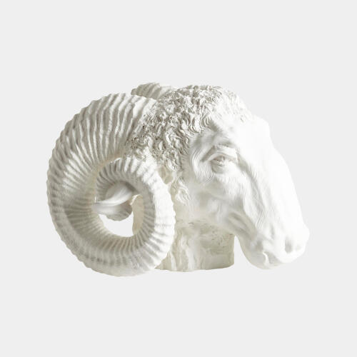 Capricorn Sculpture-Matte White