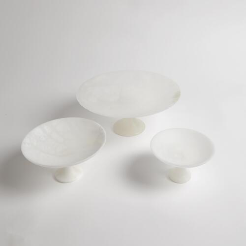 Alabaster Compote
