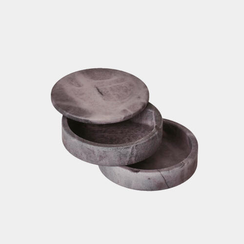 Leora Swivel Box-Alabaster-Gray