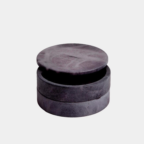 Leora Swivel Box-Alabaster-Gray